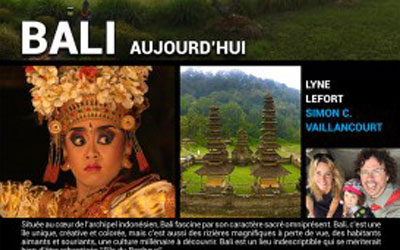 Concours gagnez des Billets pour le film Les aventuriers voyageurs - Bali