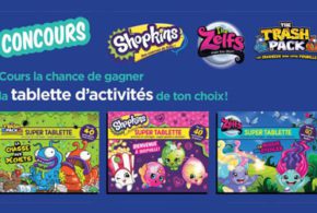 Concours gagnez des Tablette d'activité pour enfants