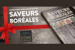 Concours gagnez des livres de recettes Saveurs Boréales