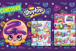 Concours gagnez la Bande-dessiné et le guide officiel Shopkins