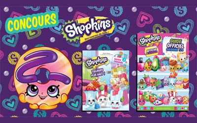 Concours gagnez la Bande-dessiné et le guide officiel Shopkins