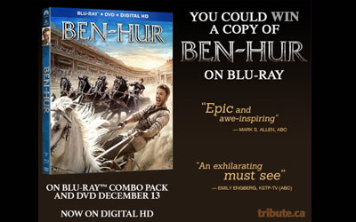 Concours gagnez un Blu-ray du film Ben-Hur