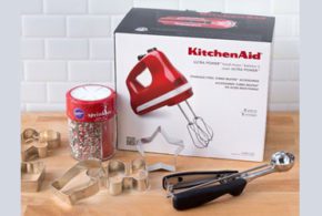 Concours gagnez un Ensemble cadeaux mélangeur électrique