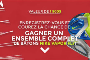 Concours gagnez un Ensemble de golf Nike Vapor Fly de 1500$