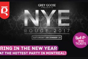Concours gagnez un Forfait party du Jour de l'An au Le Bar Rouge