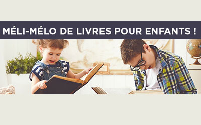 Concours gagnez un Méli-mélo de livres pour enfants