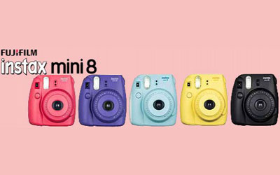 Concours gagnez un appareil photo instantané - Instax mini 8 de Fujifilm