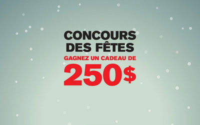 Concours gagnez un cadeau de Noël Ekkip de 250$