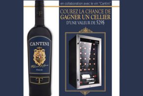 Concours gagnez un cellier CAVAVIN d’une valeur de 529$