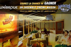 Concours gagnez un ensemble cinéma maison de 2500 $