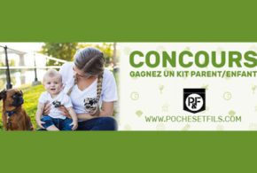 Concours gagnez un ensemble parent et enfant de Poches et Fils