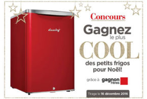 Concours gagnez un frigo compact Danby de 350$