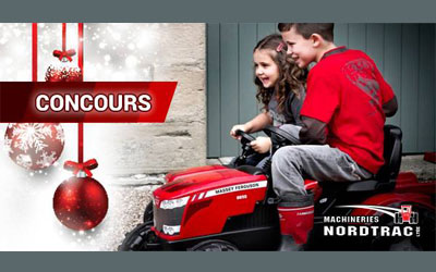 Concours gagnez un mini tracteur Massey Ferguson