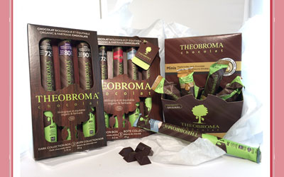 Concours gagnez un panier rempli de produits Theobroma chocolat