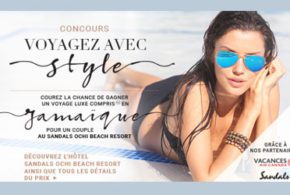 Concours gagnez un voyage de 4000$ pour 2 en Jamaïque