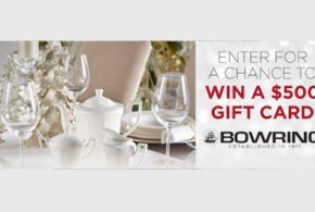 Concours gagnez une Carte cadeau Bowring de 500$