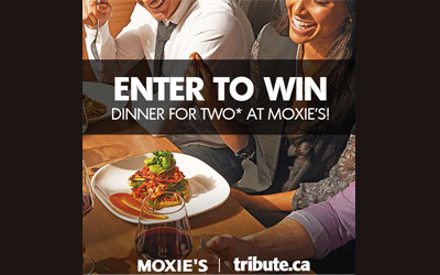 Concours gagnez une Carte cadeau au Moxie's de 50$