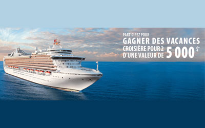 Concours gagnez une Croisière dans les Caraïbes