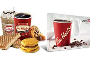 Concours gagnez une carte-cadeau Tim Horton's de 100$