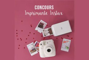 Concours gagnez une imprimante Instax Fuji de 240$