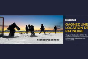 Concours gagnez une location de patinoire