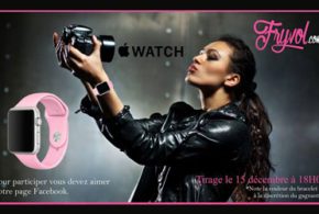 Concours gagnez une montre iWatch d'Apple
