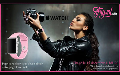 Concours gagnez une montre iWatch d'Apple