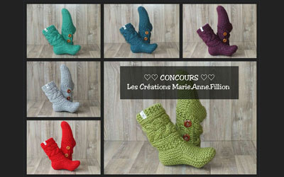 Concours gagnez une paire de bas Marie Anne Fillion