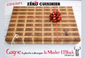Concours gagnez une planche à découper La Master El'Block