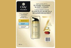 Rabais de 7$ sur la Lotion hydratante Olay Total Effects