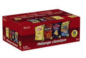 Rabais de 2$ sur un emballage multiple Frito-Lay