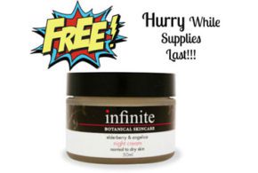échantillons gratuits, Infinite Botanical Skincare