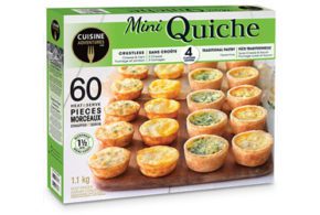 4$ de rabais sur un Mini quiche assortment Cuisine Adventures