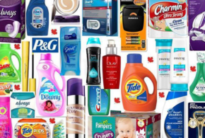 100$ de coupons rabais P&G