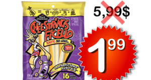 Bâtonnets de fromage Black Diamond à 1,99$