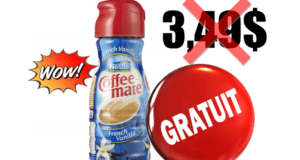 Colorant à café Coffee Mate Nestlé 473ml Gratuit