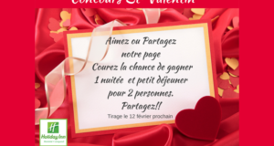 Concours St-Valentin Holiday Inn Longueuil-Montreal
