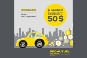 Concours gagnez 2 cartes-cadeaux de 50$ pour de l'essence