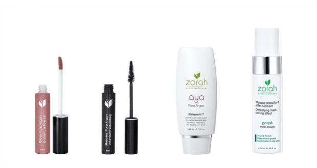 Concours gagnez 4 produits Zorah Biocosmétiques