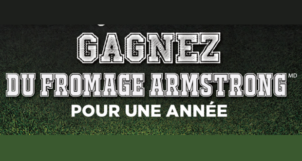 Concours gagnez 600$ de fromage ARMSTRONG
