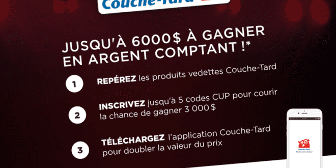 Concours gagnez 6000$ en argent