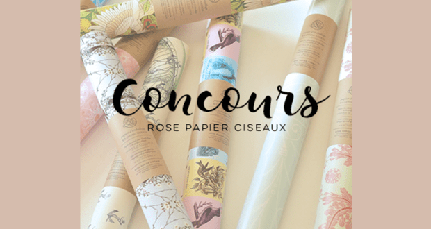 Concours gagnez 8 feuilles de papier et 8 cartes de souhaits