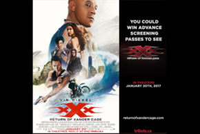 Concours gagnez des Billets pour l'avant-première de xXx Return of Xander Cage
