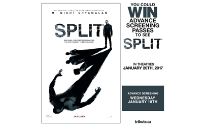 Concours gagnez des Billets pour l'avant-première du film Split