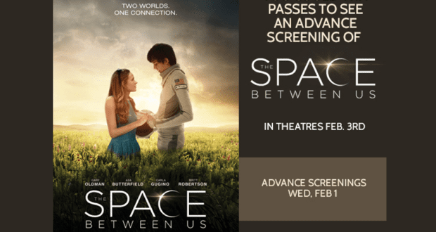 Concours gagnez des Billets pour l'avant première du film The Space Between Us