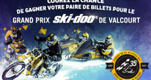 Concours gagnez des Billets pour le Grand Prix Ski-Doo de Valcourt