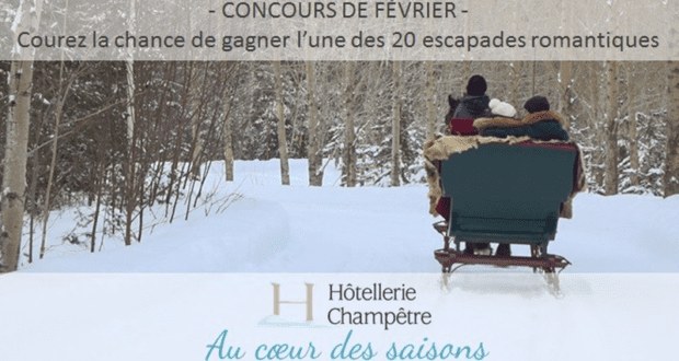 Concours gagnez des Forfaits escapades du réseau Hôtellerie Champêtre