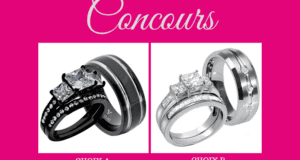 Concours gagnez deux ensembles de bagues pour elle et lui