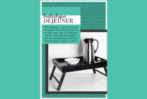 Concours gagnez tout le nécessaire pour embellir votre déjeuner