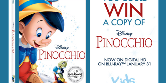 Concours gagnez un Blu-ray du film Pinocchio